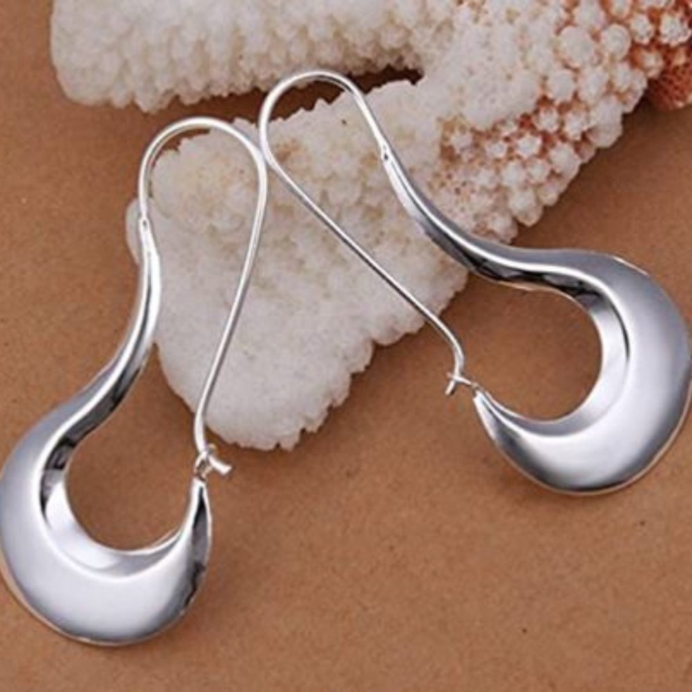 Silver Dangling Earrings